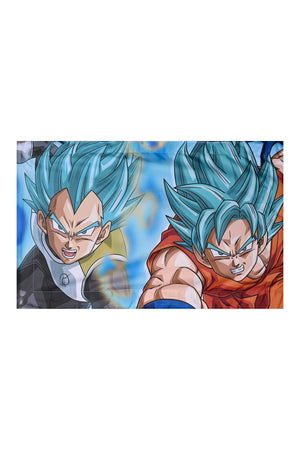 Dragon Ball 5-In-1 Comforter Set, Brushed Microfiber With Polyester Shell – Blue –