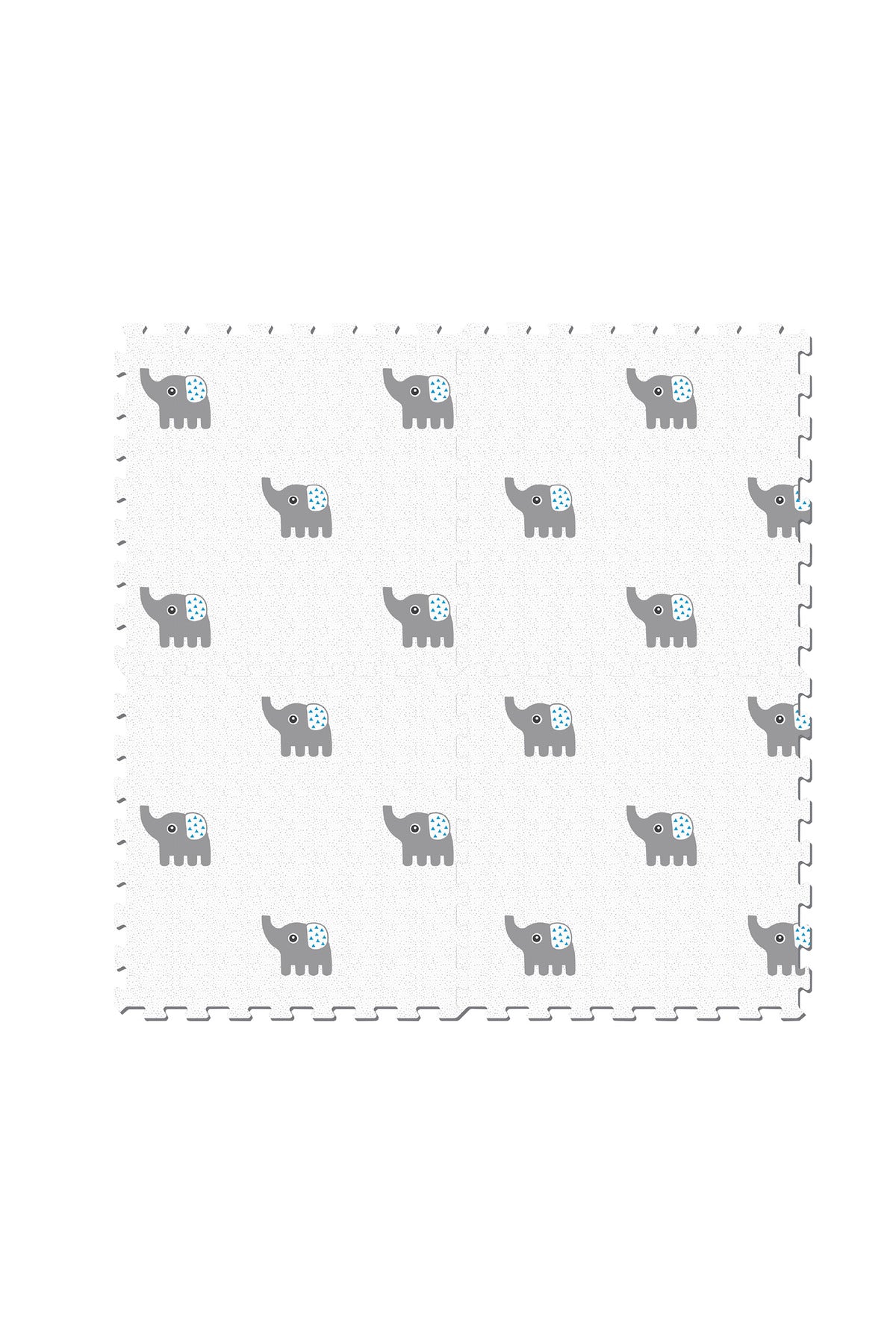MOON Elephant Baby Puzzle Playmat | EVA Foam Floor Mat | Multicolour | 10 Months+
