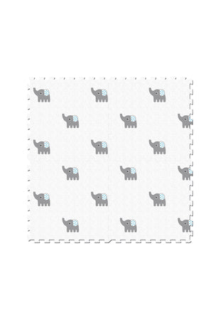 MOON Elephant Baby Puzzle Playmat | EVA Foam Floor Mat | Multicolour | 10 Months+
