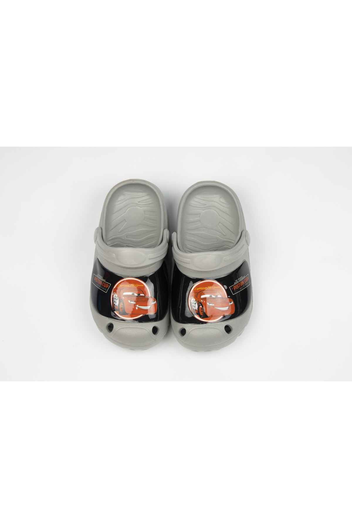 Cars Kids Clogs Lightweight & Comfortable Slip-On Footwear For Boys – Grey