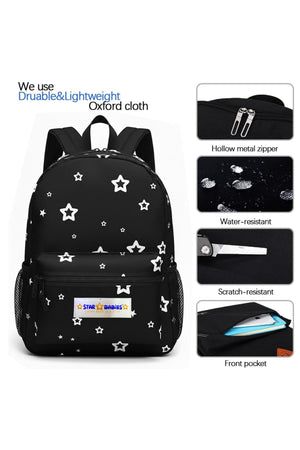 Star Babies - Backpack with vacuum insulated mini flask combo