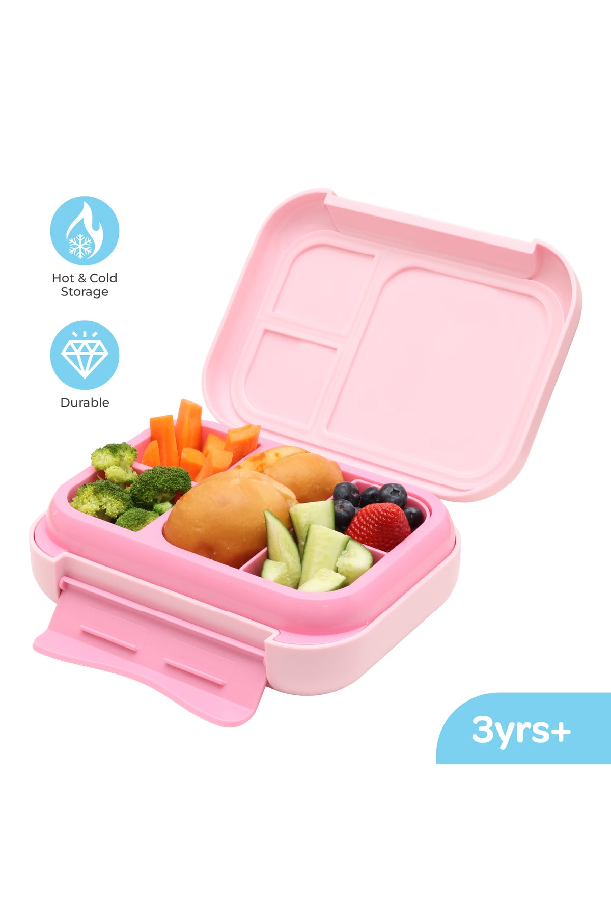 MOON Marmita Kids Lunch Box Set with Insulated Bottle & Bag – Leakproof, BPA-Free, Microwave & Dishwasher Safe -Unicorn