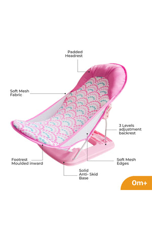 MOON Shower Me Baby Bather - Pink