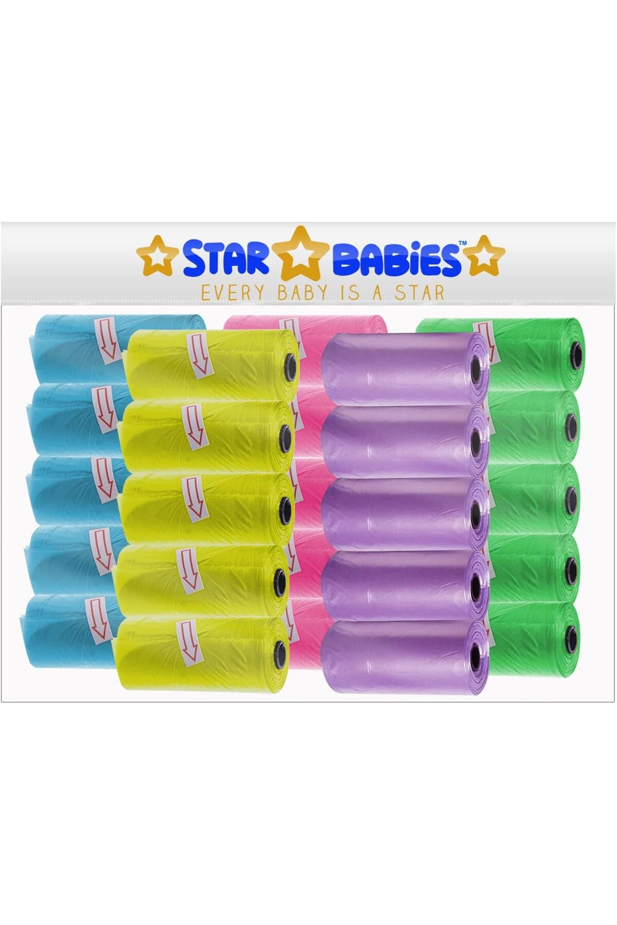 Star Babies Scented Bag, 22 X 32cm, Bwppg, Pack Of 375