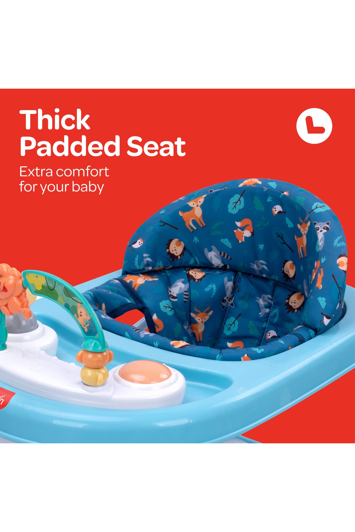 MOON stride Baby walker- dark blue