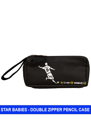 Star Babies - Double Zipper Pencil Case - Football
