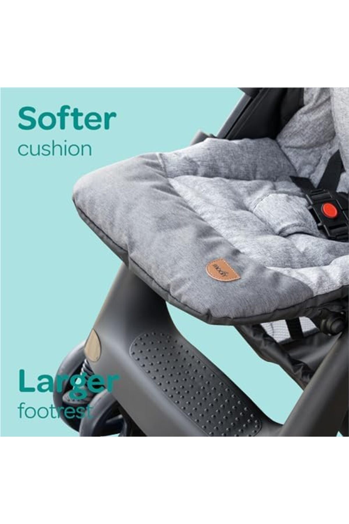 MOON Aria Baby Stroller Travel Gear -Dark Grey