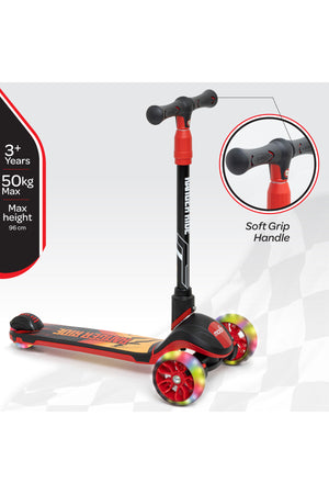MOON  Ranger Ride kids skate scooter-Red