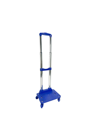 MOON 4-Wheel Trolley for 18 Inch Bags | 360° Spinner Wheels | Foldable Luggage Cart | Heavy Duty Travel Trolley | Smooth Rolling Bag Carrier | Universal Fit