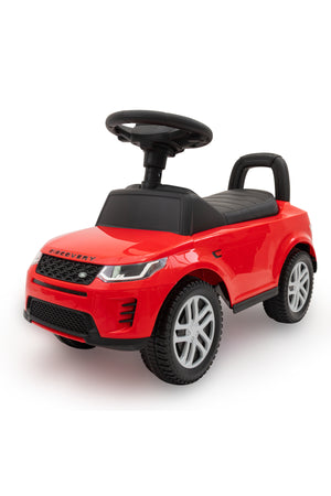 MOON  Licenesed Land Rover Ride -On Sports Car for Kids 12–36 Months – Push Car, Foot-to-Floor Ride On – Red