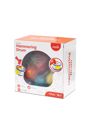 MOON Hammering Drum with 5 pound Balls for Boys and Girls – 12m+