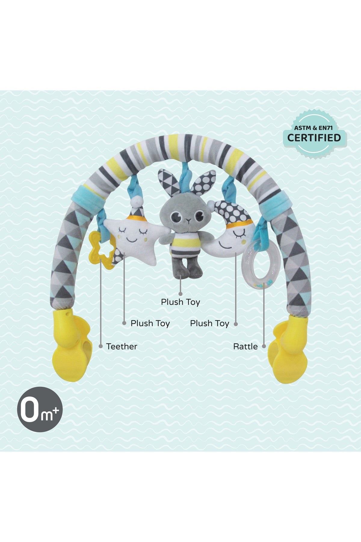 MOON A Good Night Activity Toy bar