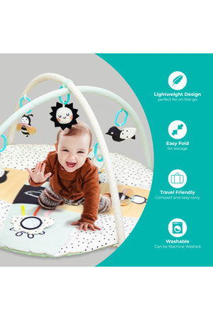 MOON Quirky 2-in-1 Convertible Playmat & Storage Bag - for 6m+