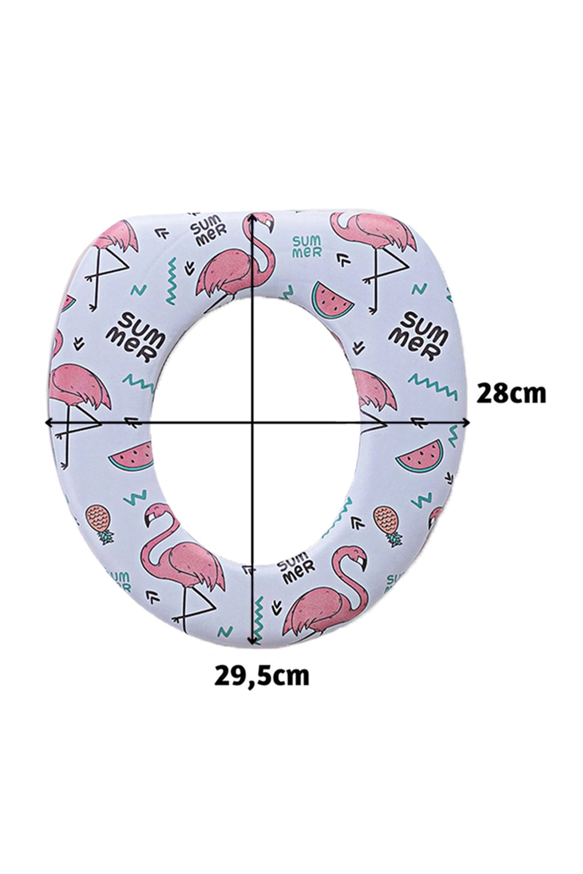 Star Babies - Potty Seat With Handle - Flamingo