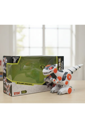 Little Learners Mars Walking DinoForce Dinosaur Toy with Moving Action, Interactive Walking Dino for Kids