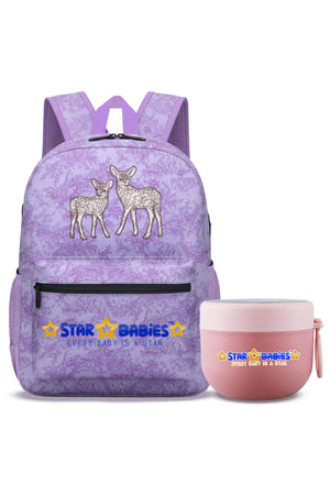 Star Babies - Backpack with mini food jar combo
