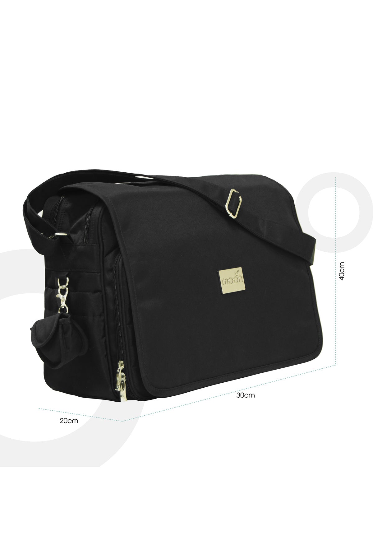 MOON 4ever - Messenger Bag - Grey