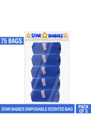 Star Babies Scented Bag  Pack of 5 - Navy Blue