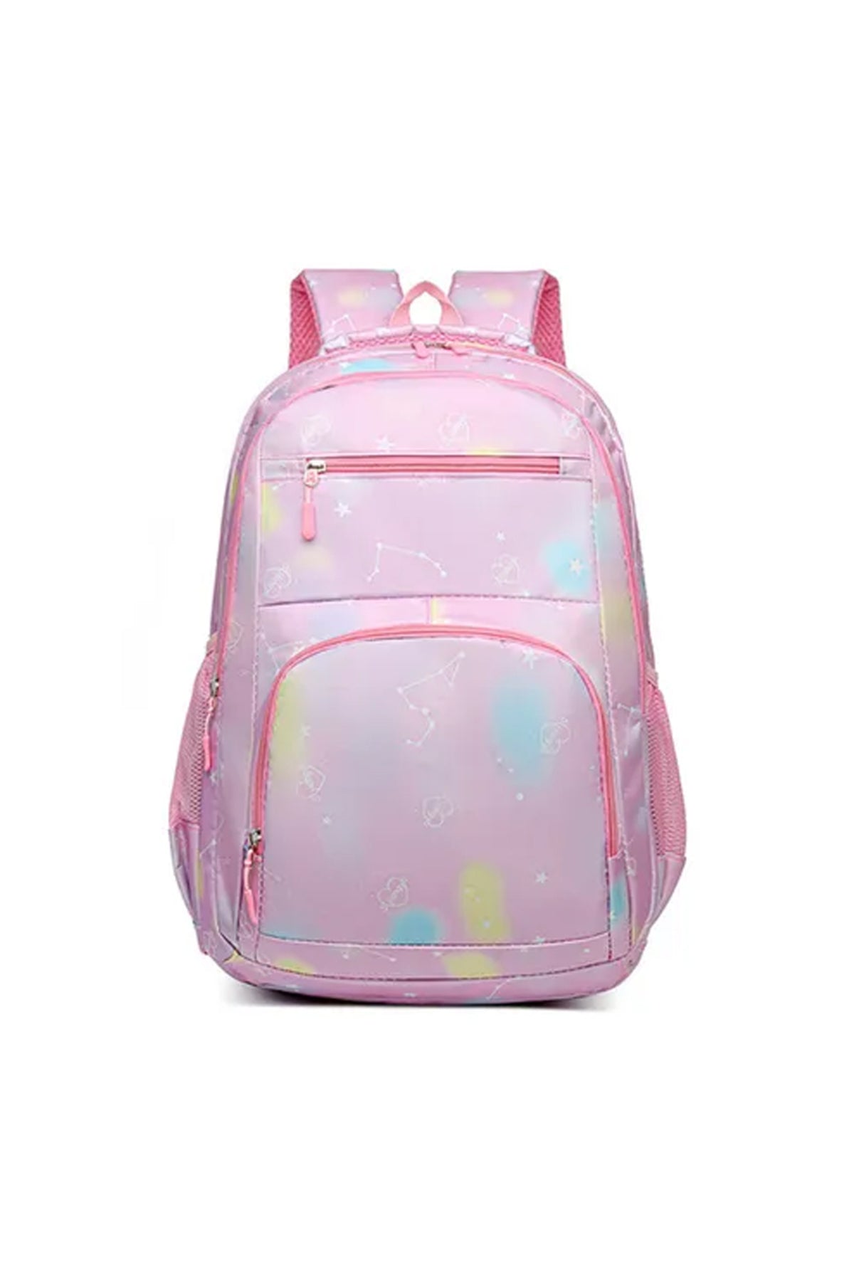 Star Babies - Custom Unique Fancy School Backpack - Rainbow Pink