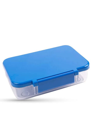 Cocobee-Tritan Bento Lunch Box, Bpa Free, 4 Compartments, Leakproof, Design – Blue