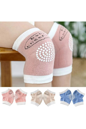 SunBaby - Girls Anti-Slip Crawling Kneepads - Pack of 3