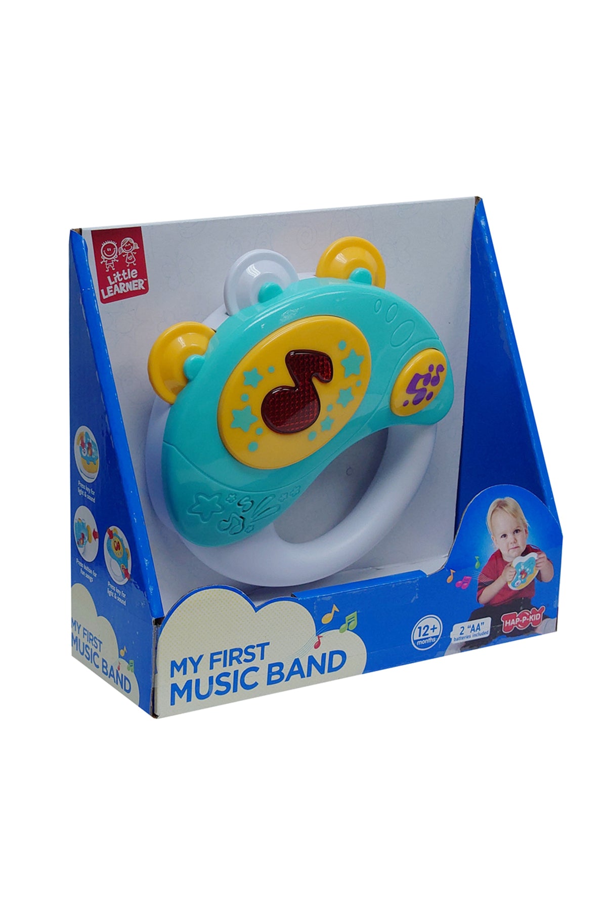 MY FIRST PIANO by Little Learners - Large Piano Keys, Light & Sounds, Easy to Grab Handle - Perfect for Young Musicians