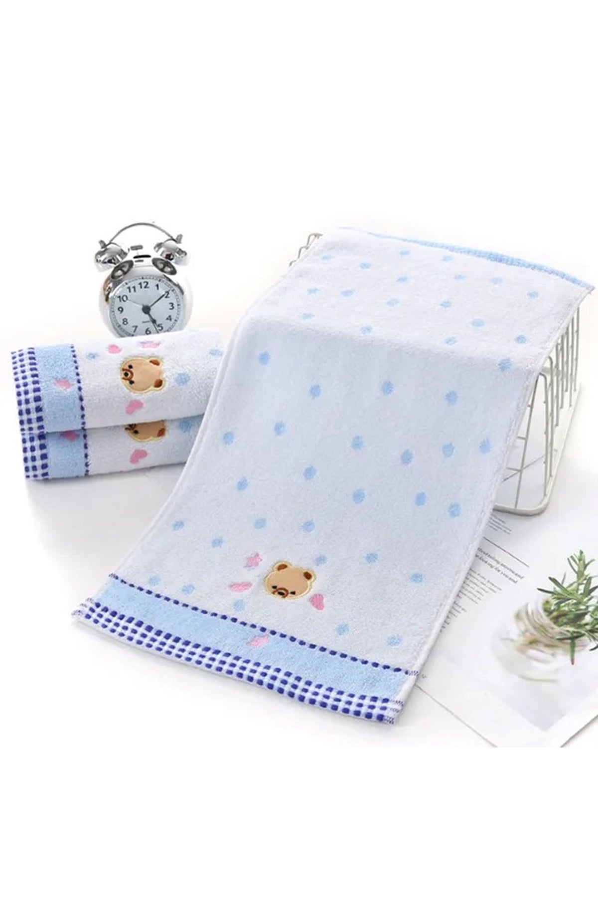 Star Babies - Kids Bamboo Towel - Blue - Buy 1 Get 1 Free