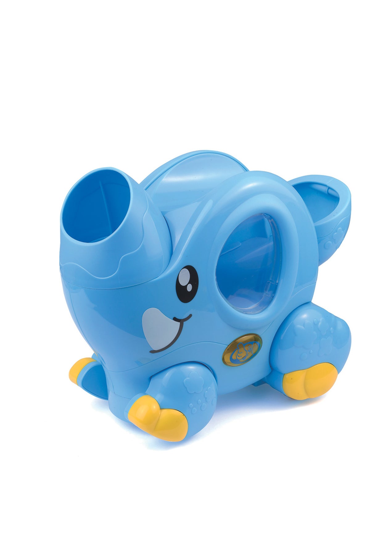 Little Learners Ball-Popping Elephant - Motorized Walking Toy with Flashing Lights & Sounds, Rotatable Trunk, Includes 2 Balls, 12M+