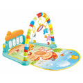 Urban Tots Baby Activity Play Gym with Soft Padded Mat & Hanging Toys – Musical Infant Playmat for Newborns – Tummy Time & Early Development