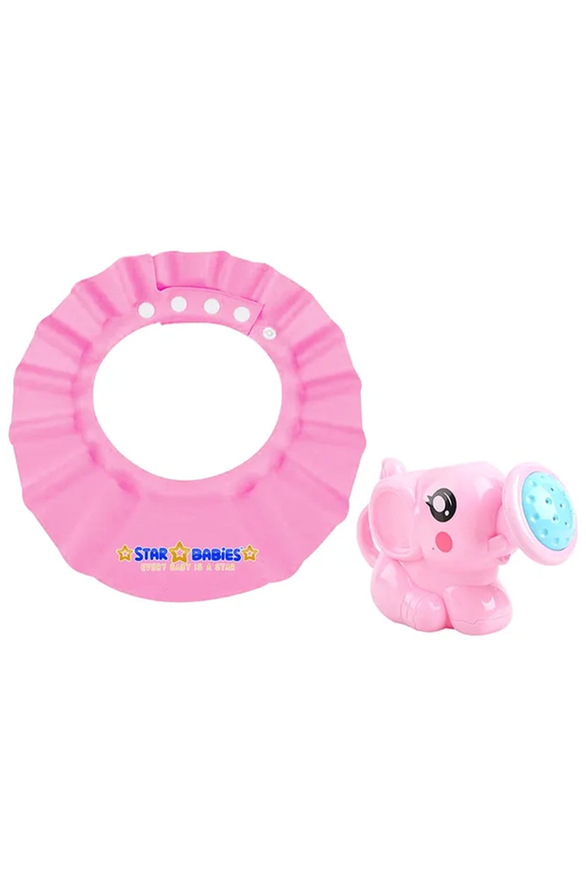 Star Babies - Combo Shower Cap & Watering Kettle Toy - Pink