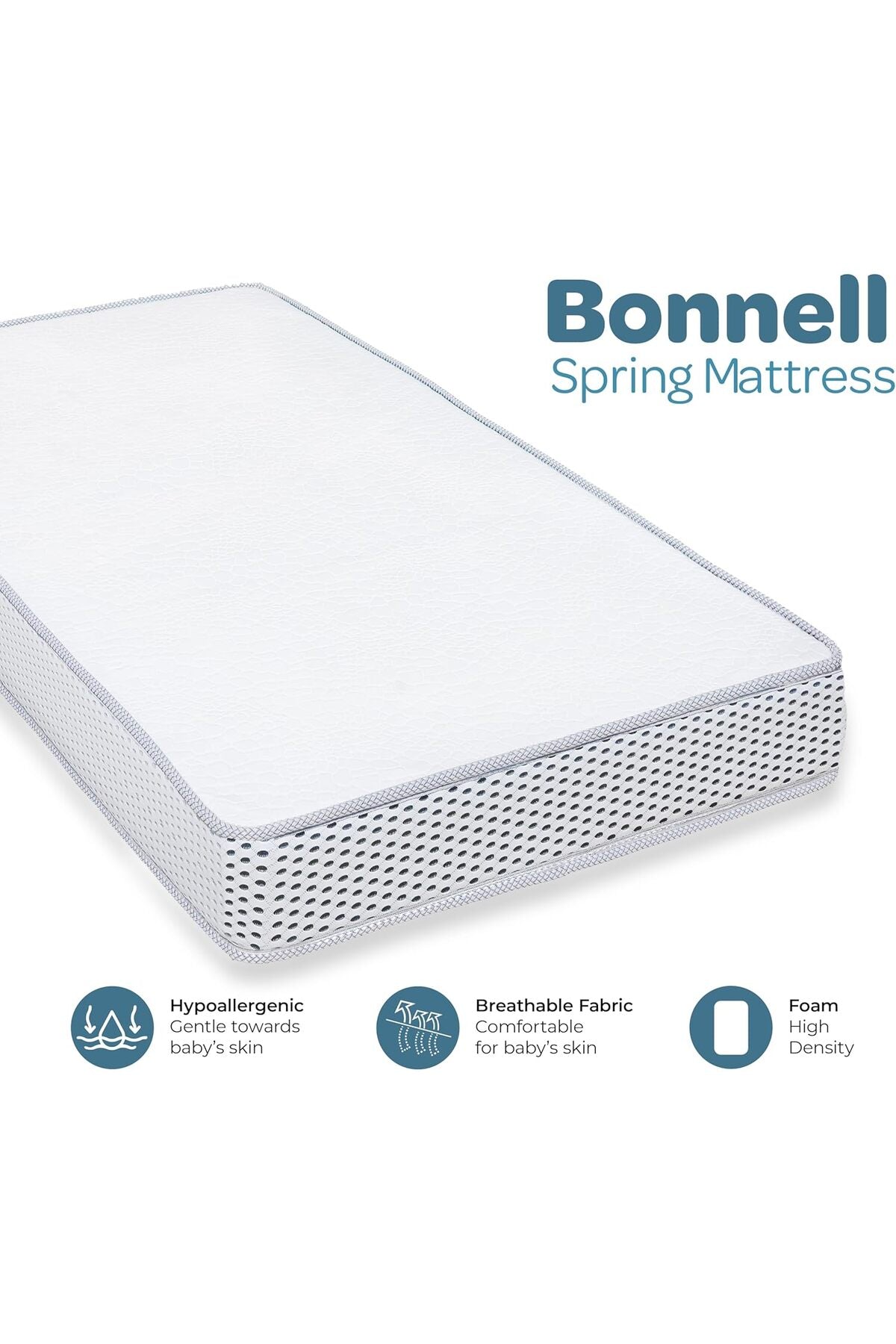 MOON  Bonnell Spring Mattress -140x70x17cm.