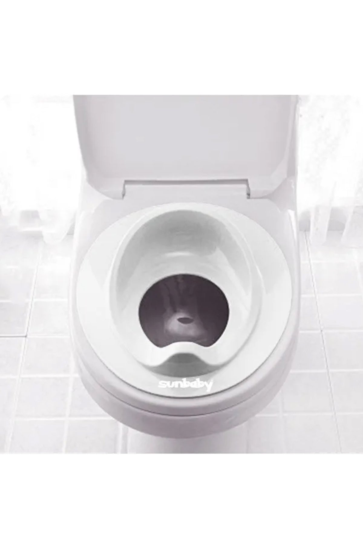 SunBaby - Potty Trainer Seat For Baby - White
