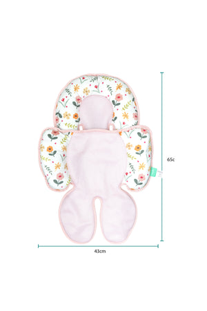 MOON Body Support Cushion-Car seat Pad Seat Warm Pad-Washable support pillow for new-born-Flowers