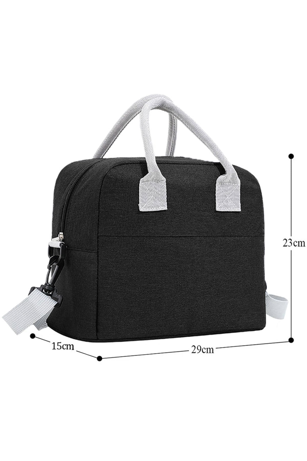 Star Babies Insulated Lunch Bag with Lunch Box Grey