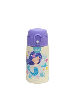 MOON Kids Insulated Water Bottle – BPA Free,Leak Proof Sipper for Toddlers – Eco-Friendly – Stays Cold or Warm for Hours -Mermaid
