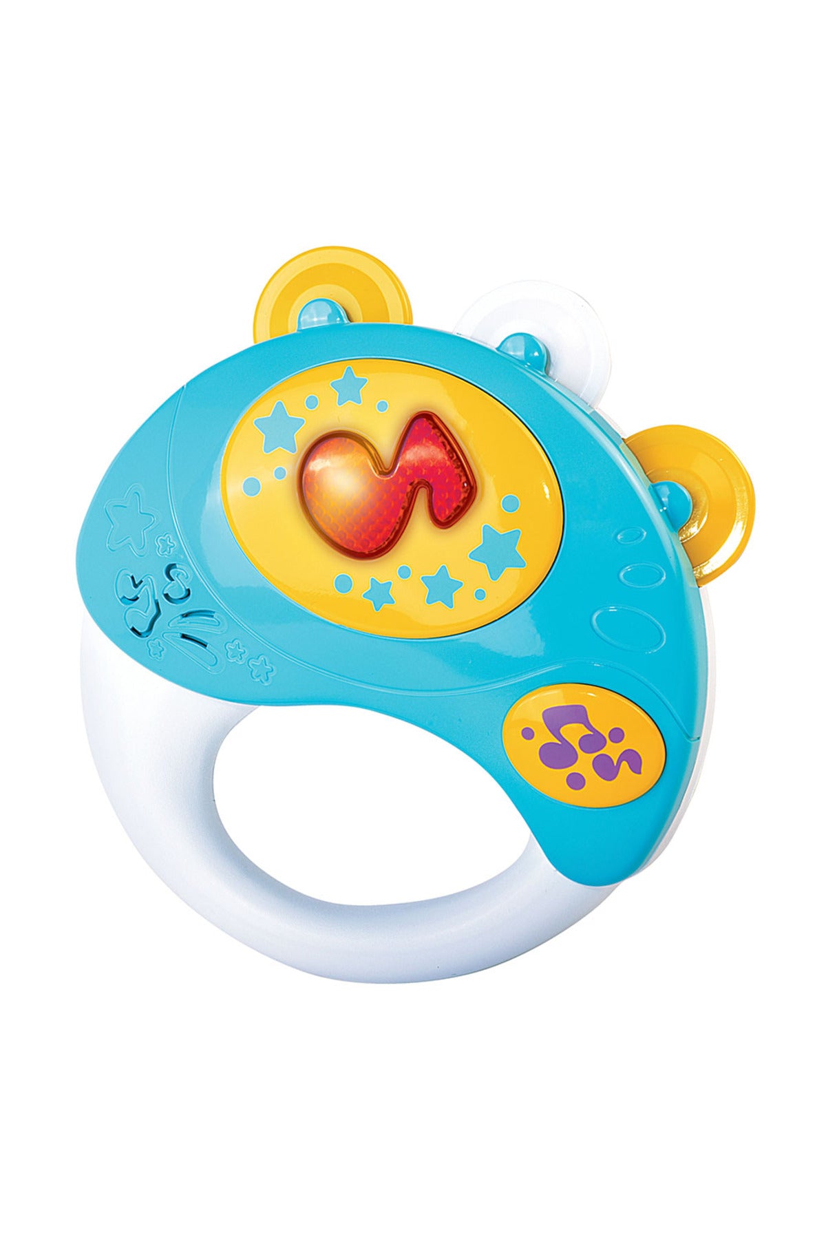 MY FIRST TAMBOURINE by Little Learners - Fun Songs, Easy to Grab Handle, Motion Activation - Perfect for Young Musicians