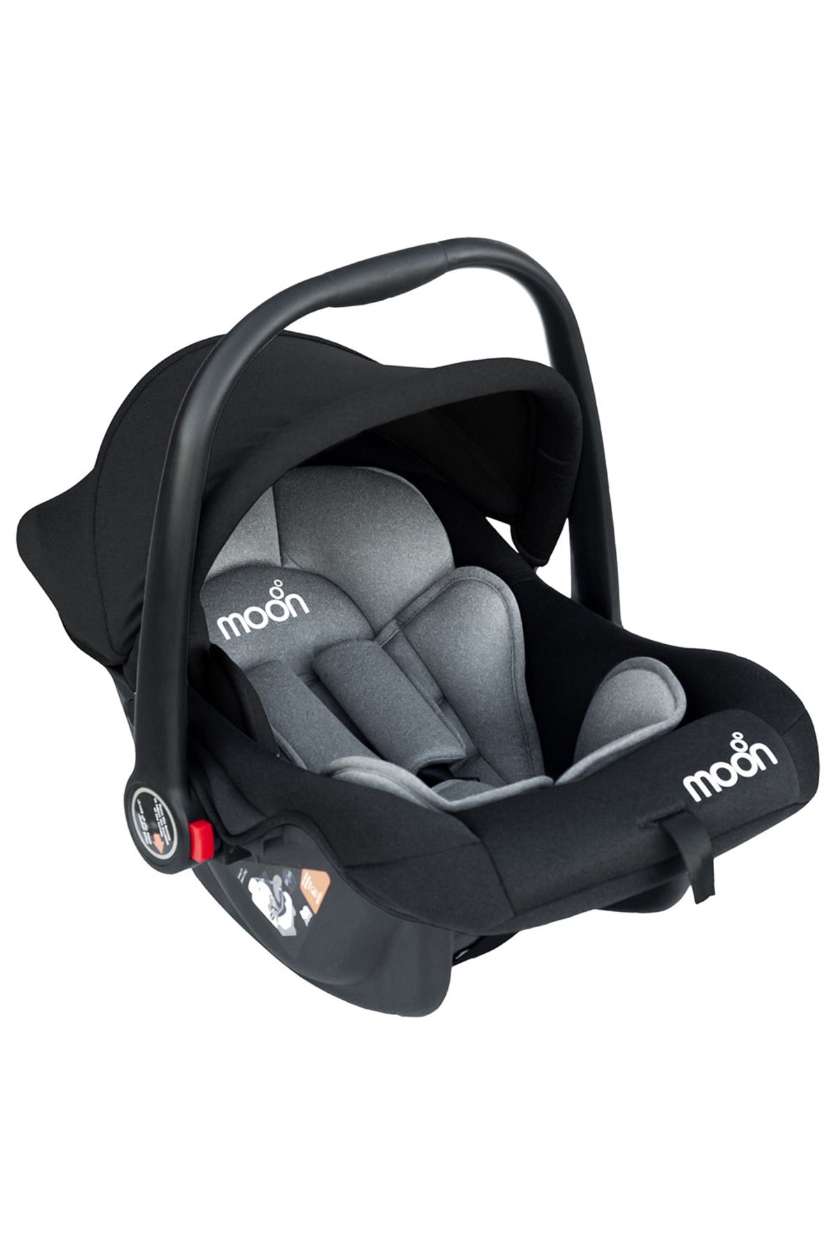 MOON Kido Baby Booster Car Seat with isofix- Grey