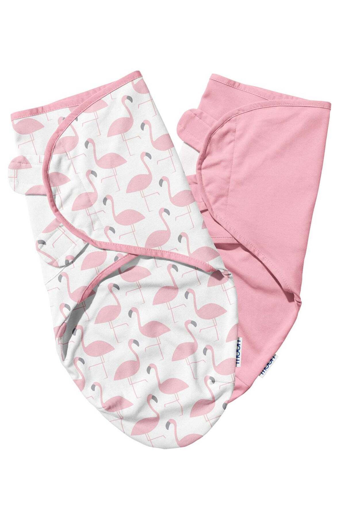 MOON Organic Swaddler pack of 2 - Pink