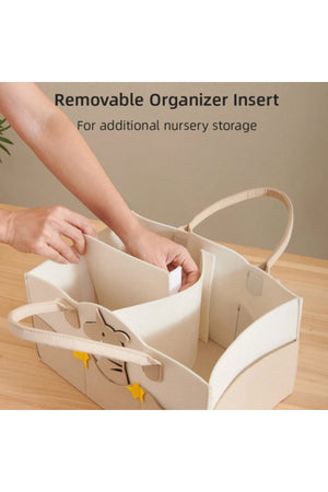 Star Babies Caddy Diaper bag organizer - Multicolor New - Lion Design