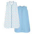 MOON Organic Sleepsack -Elephant and Blue S/M