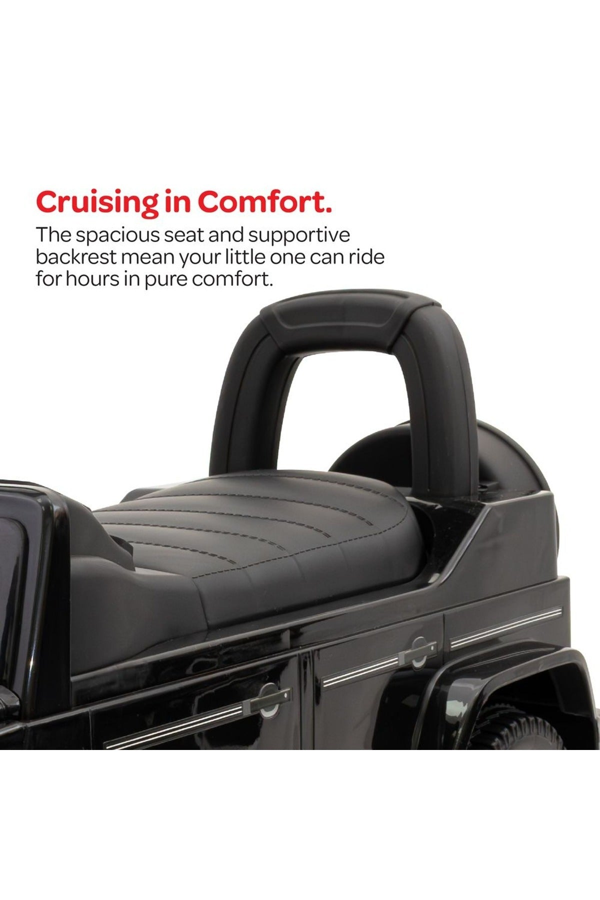 Moon  Licensed Mercedes Ride on Sports Car- for Kids 12–36 Months – Push Car, Foot-to-Floor Ride On – Black