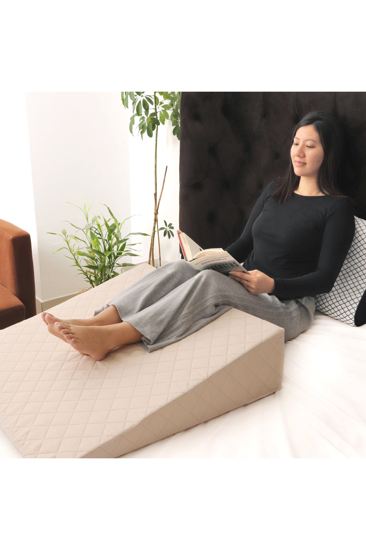 MOON  Wedge Pillow for GERD Acid Reflux