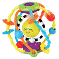 Little Learners Activity Sensory Ball - Spinning Funny Face, Easy-Grasp, Encourages Crawling & Sensory Discovery, 6M+
