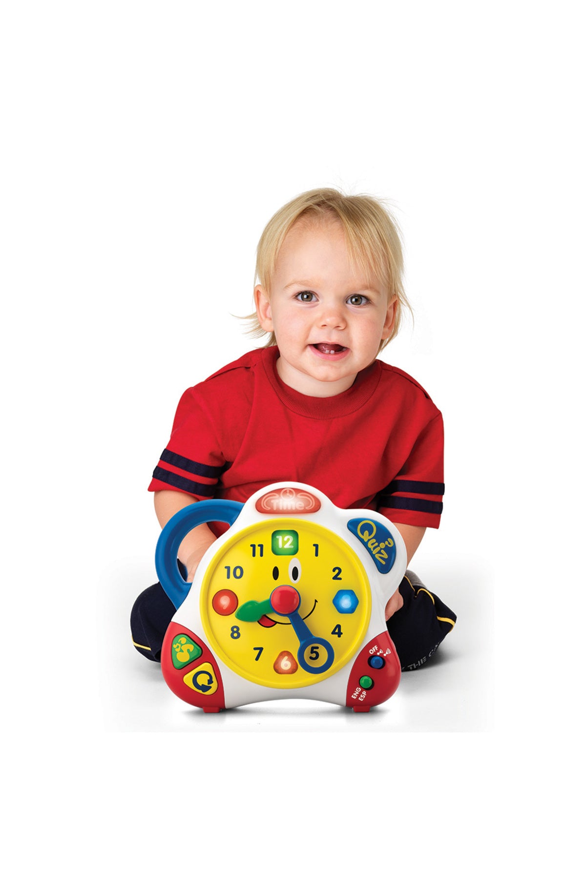 Little Learners Bilingual Learning Clock - Interactive Electronic Toy