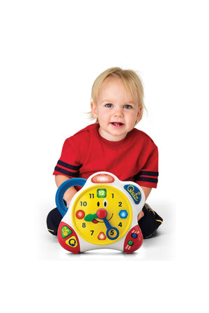 Little Learners Bilingual Learning Clock - Interactive Electronic Toy