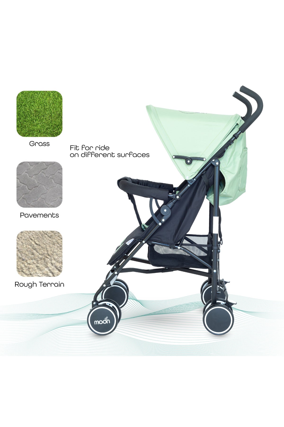 MOON Safari - Stroller Character - Dino