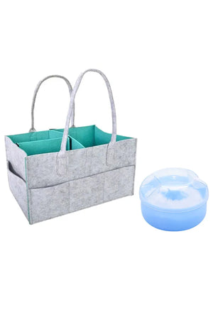 Star Babies - Caddy Diaper Bag w/ Powder Puff