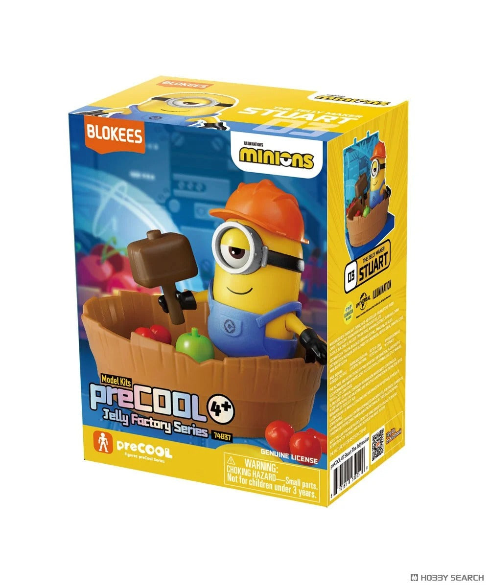 Blokees Minions PreCOOL Jelly Factory Series – Stuart Model Kit