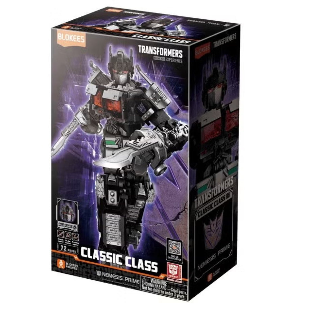 Blokees Transformers Classic Class 08 Nemesis Prime Model Kit