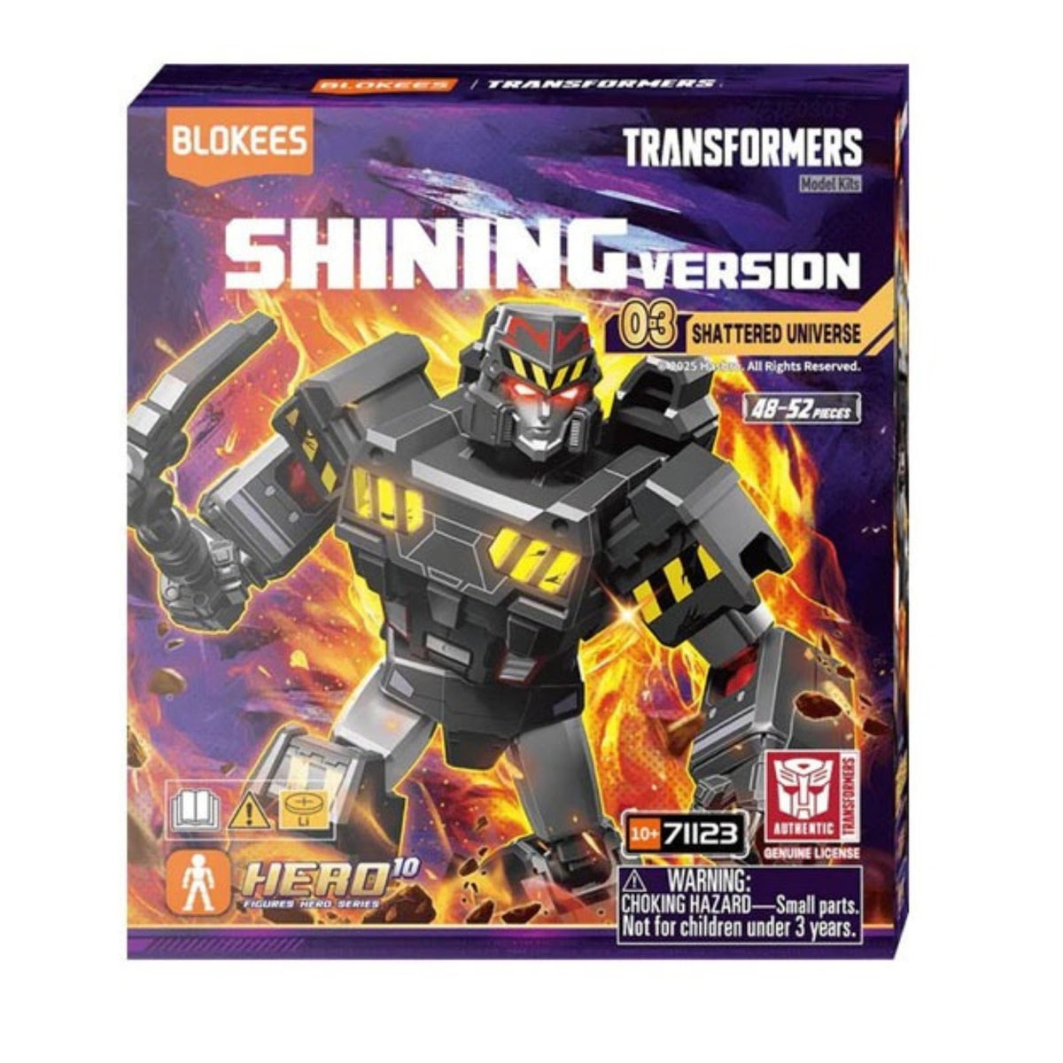 Blokees Transformers Shining Version SV03 Shattered Universe